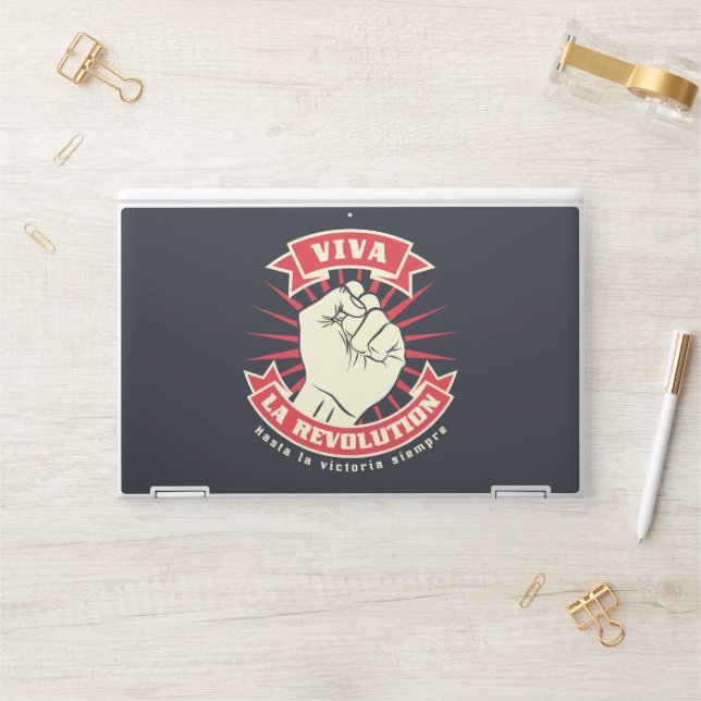 Viva La Revolution HP Laptop Skin (Desk)