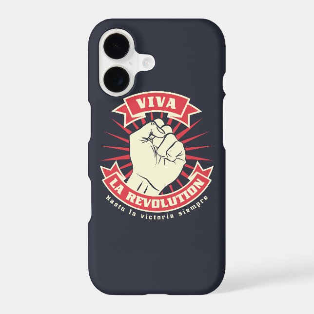 Viva La Revolution Iphone Case (Back)