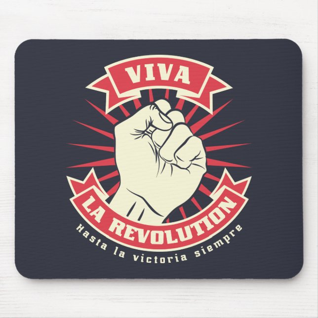 Viva La Revolution Mouse Pad (Front)