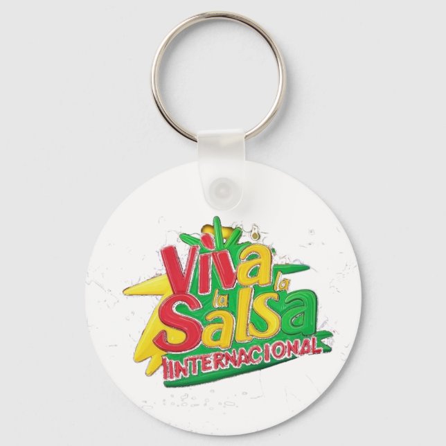 Viva la Salsa Internacional Keychain (Front)