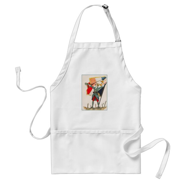 VIVA LA VICTORY: VINTAGE ADULT APRON (Front)