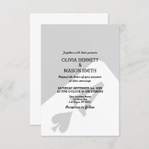 Viva Las Vegas Destination Wedding Invitation