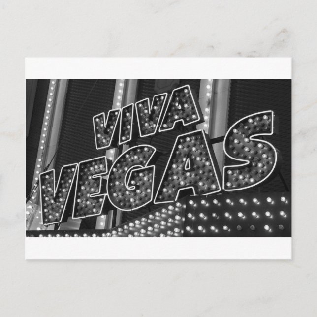 Viva Las Vegas Postcard (Front)