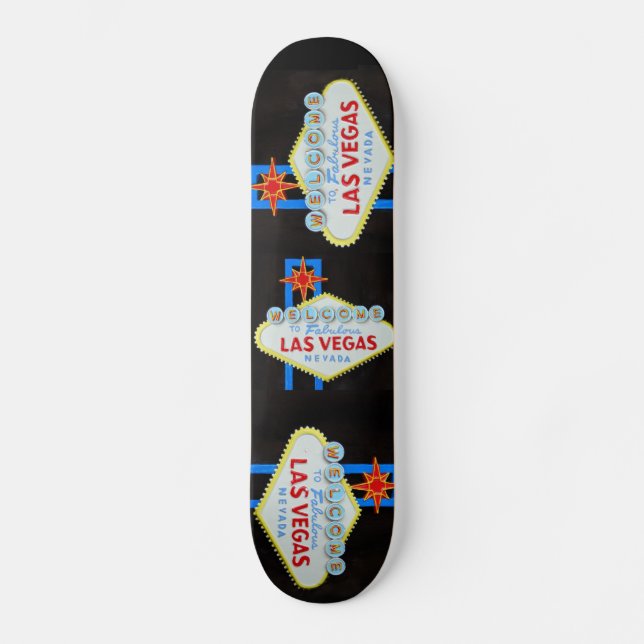 Viva Las Vegas Skateboard (Front)