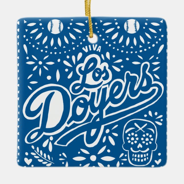VIVA LOS DOYERS CERAMIC ORNAMENT (Front)