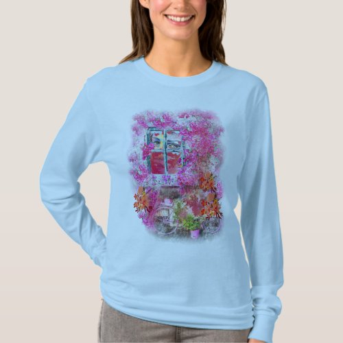 Viva Magenta 2023 girl in the window T_Shirt