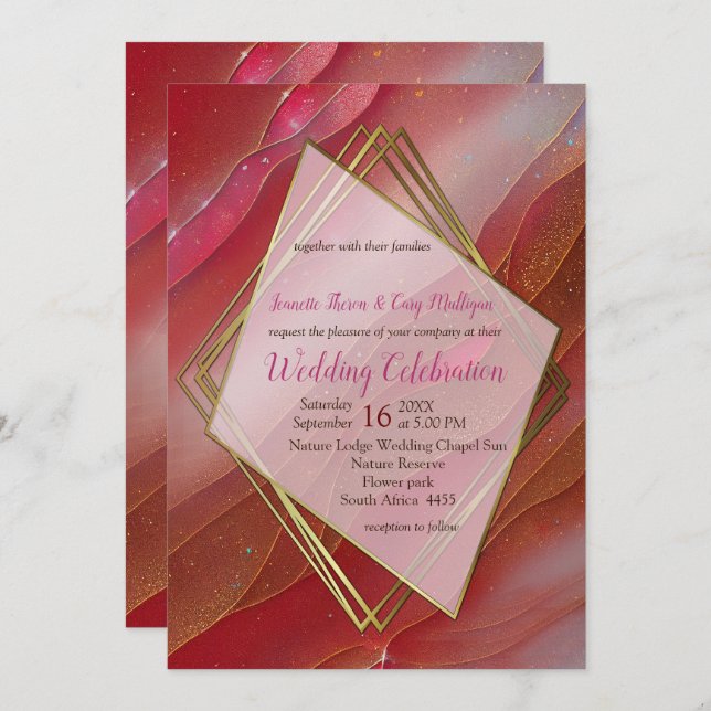 Viva Magenta 2023 Invitation (Front/Back)