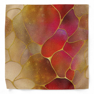 Viva Magenta Abstract 2023 Bandana