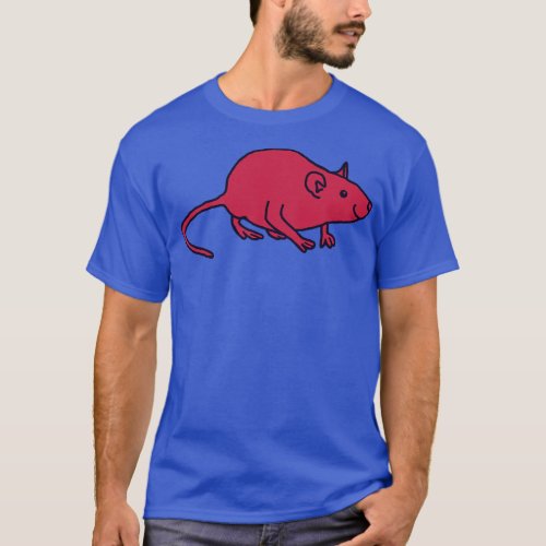Viva Magenta Color of the Year 2023 Rat T_Shirt