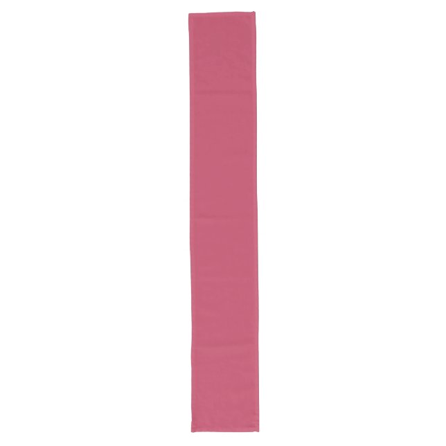 Viva Magenta Coordinating Wedding Long Table Runner (Front)