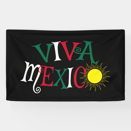 Viva Mexico Banner