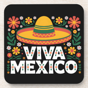 Viva Mexico Beverage Coaster