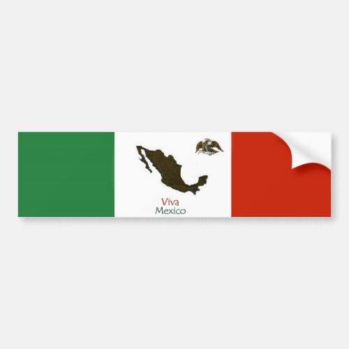 Viva Mexico bumper sticker