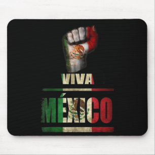 Viva Mexico Cabrones And Christmas Mexico Women Ki Mouse Pad