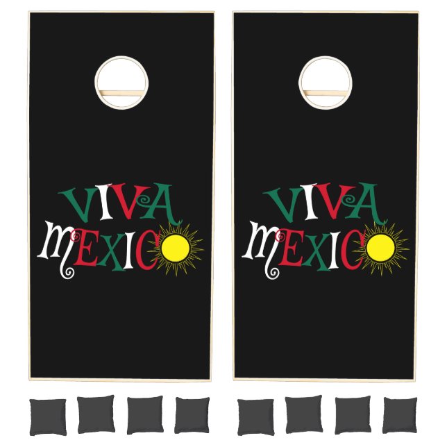 Viva Mexico Cornhole Set (Set)