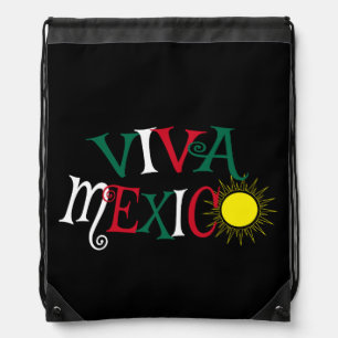Viva Mexico Drawstring Bag
