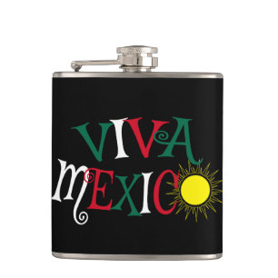 Viva Mexico Flask