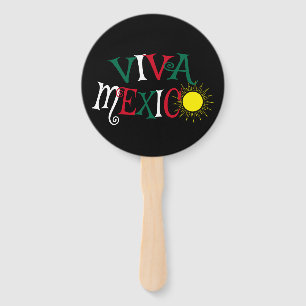 Viva Mexico Hand Fan