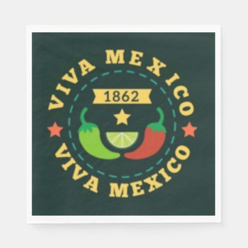 Viva Mexico HHM Party Napkins