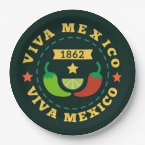 Viva Mexico HHM Party Paper Plates