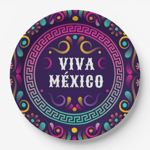 Viva Mexico HHM Party Paper Plates