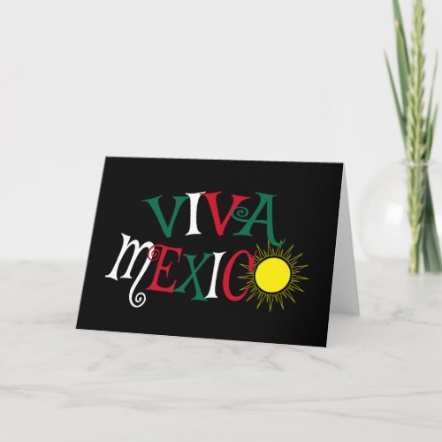 Viva Mexico Holiday Card