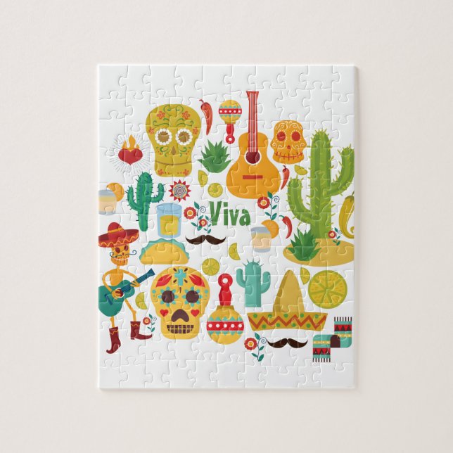 viva mexico jigsaw puzzle (Vertical)