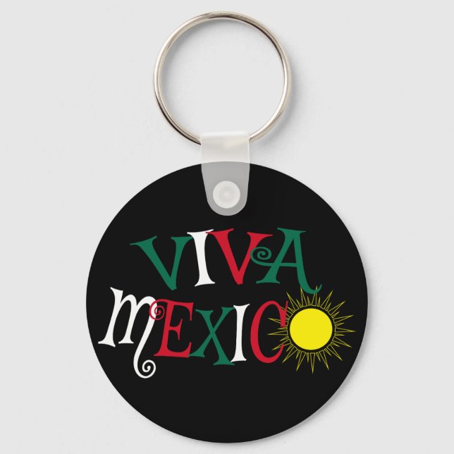 Viva Mexico Keychain (Front)