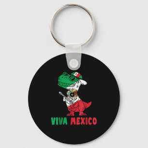 Viva Mexico Kids Independence Day Funny Dance Mexi Keychain