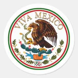 ULTRA RARE Viva La Raza MEXICAN FLAG Eagle & Cactus LATIN Sticker TOOLBOX Decal 