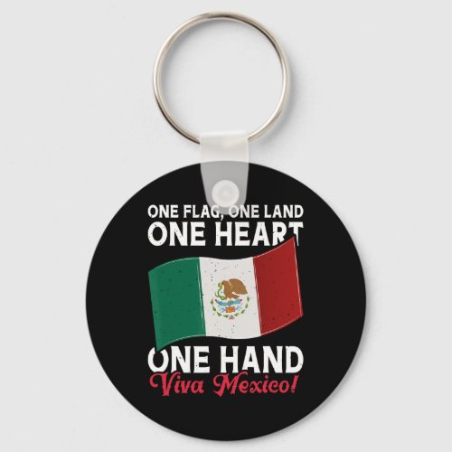 Viva Mexico _ Mexico Flag Mexican Independence Day Keychain