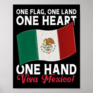 Viva Mexico - Mexico Flag Mexican Independence Day Poster