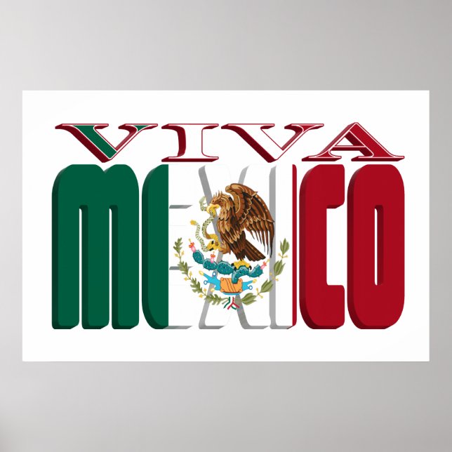 VIVA MEXICO POSTER (Front)