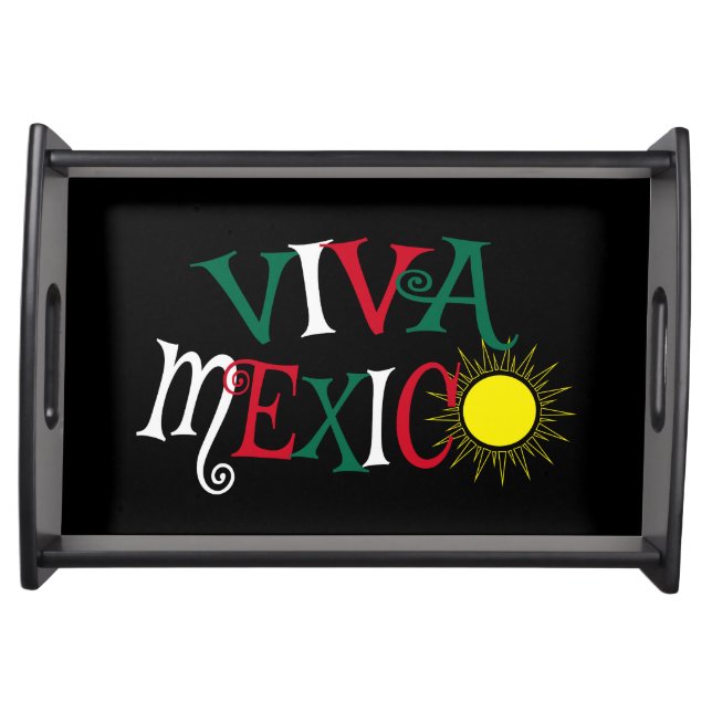 Viva Mexico Serving Tray (Front)