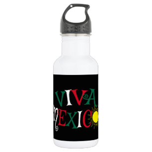 Viva Mexico Stainless Steel Water Bottle