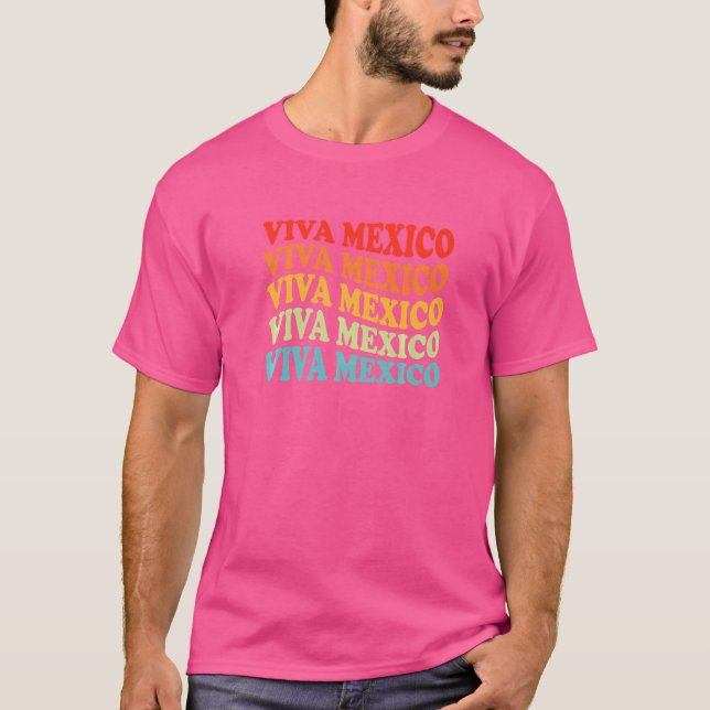Viva Mexico Vintage T-Shirt (Front)