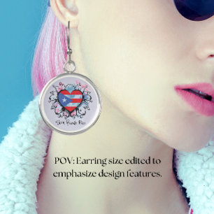 Viva Puerto Rico Drop Earring Earrings
