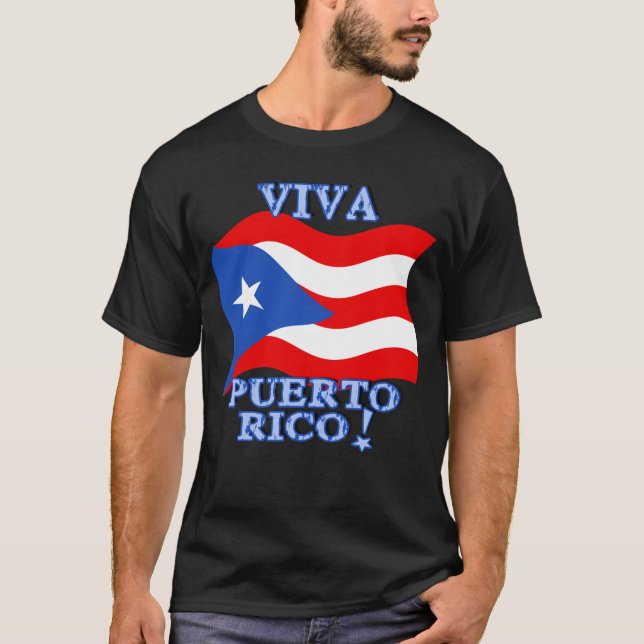 Viva Puerto Rico Products T-Shirt (Front)