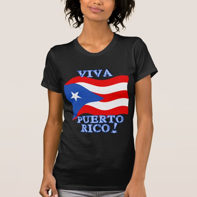 Viva Puerto Rico Products T-Shirt (Front)