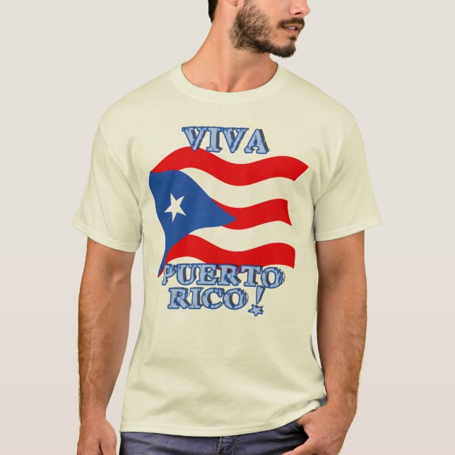 Viva Puerto Rico Products T-Shirt (Front)