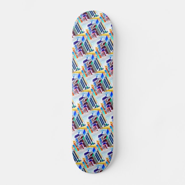 ¡Viva Puerto Rico! Skateboard (Front)