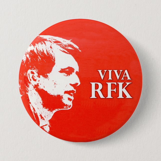 Viva RFK Pinback Button (Front)
