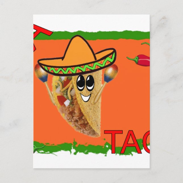 VIVA TACO POSTCARD (Front)