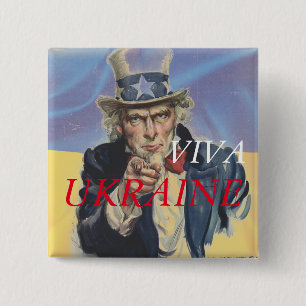 VIVA UKRAINE BUTTON