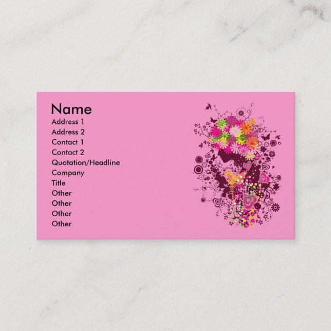 Vivace Business Card (Front)