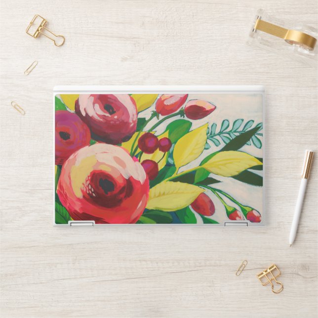 Vivacious Blooms HP Laptop Skin (Desk)