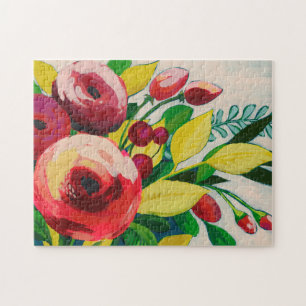Vivacious Blooms Jigsaw Puzzle