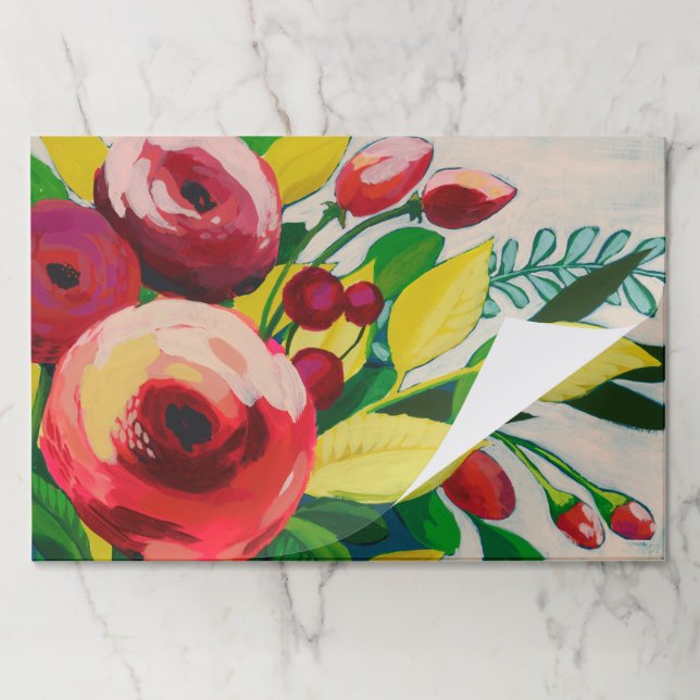Vivacious Blooms Paper Pad (Folded)