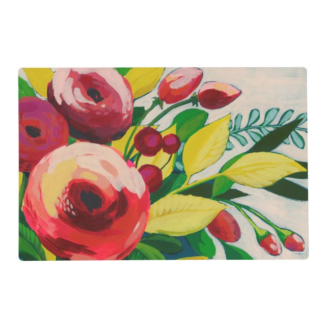 Vivacious Blooms Placemat (Front)