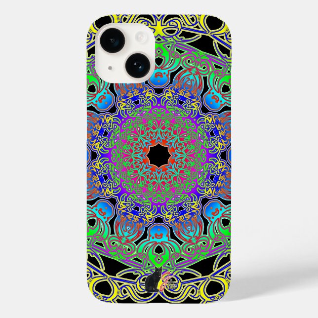Vivacious Spectra Glyph Case-Mate iPhone Case (Back)